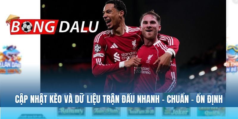 Cập nhật kèo và dữ liệu trận đấu nhanh – chuẩn – ổn định