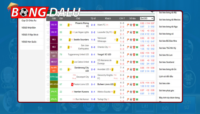 Tổng hợp trang soi kèo bóng đá uy tín